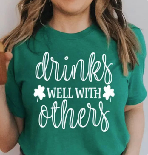 Drinks Well with Others Tee