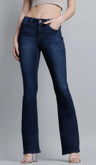 Enjean High Rise Bootcut Jeans
