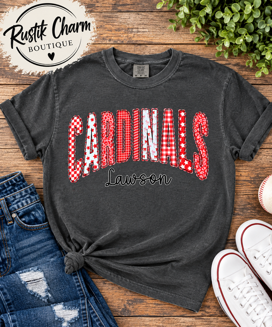 Cardinal Lace Tshirt
