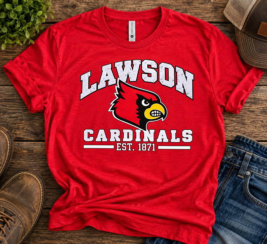 Lawson Cardinals Red Graphic T-Shirt
