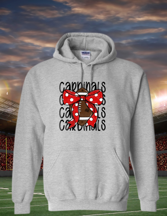 Cardinals Football Hooded Sweatshirt