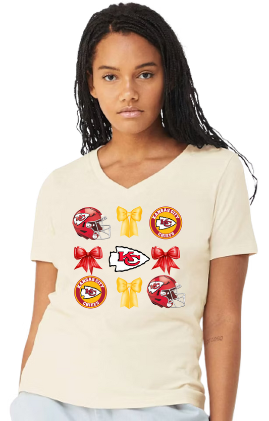 Chiefs V-Neck T-Shirt