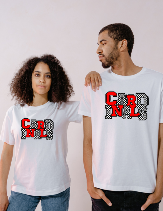Cardinals Checker Tshirt