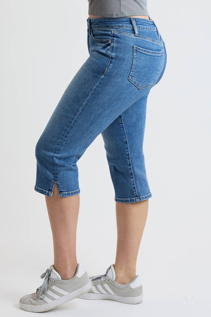 High Rise Premium Stretch Essential Capri