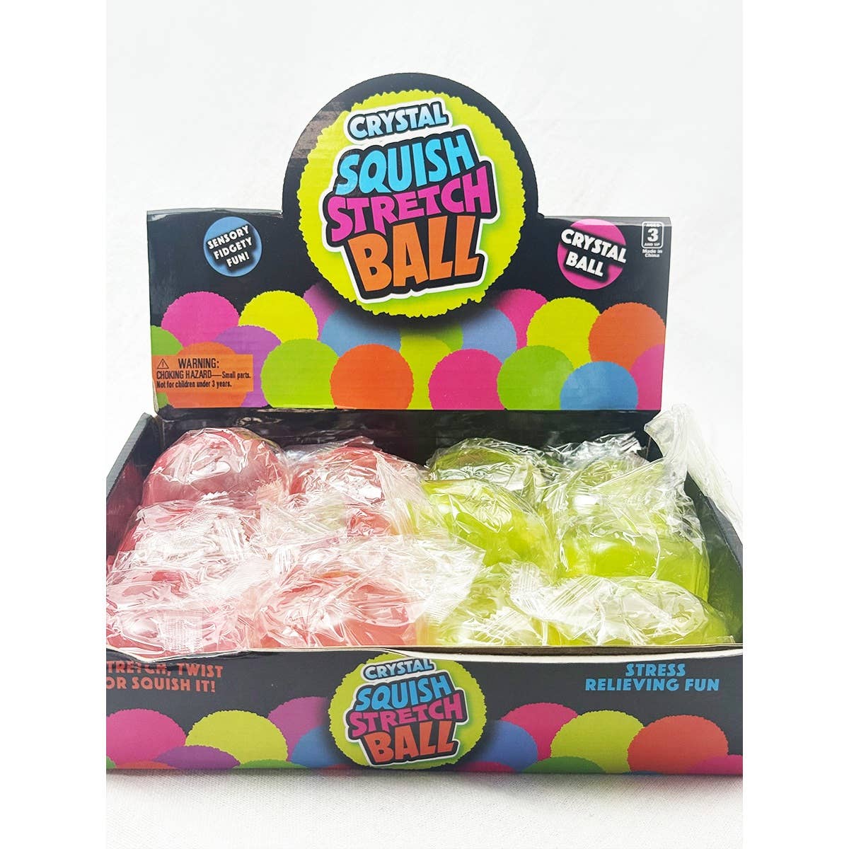 Slow-Rising Apple Squishy Stress Ball