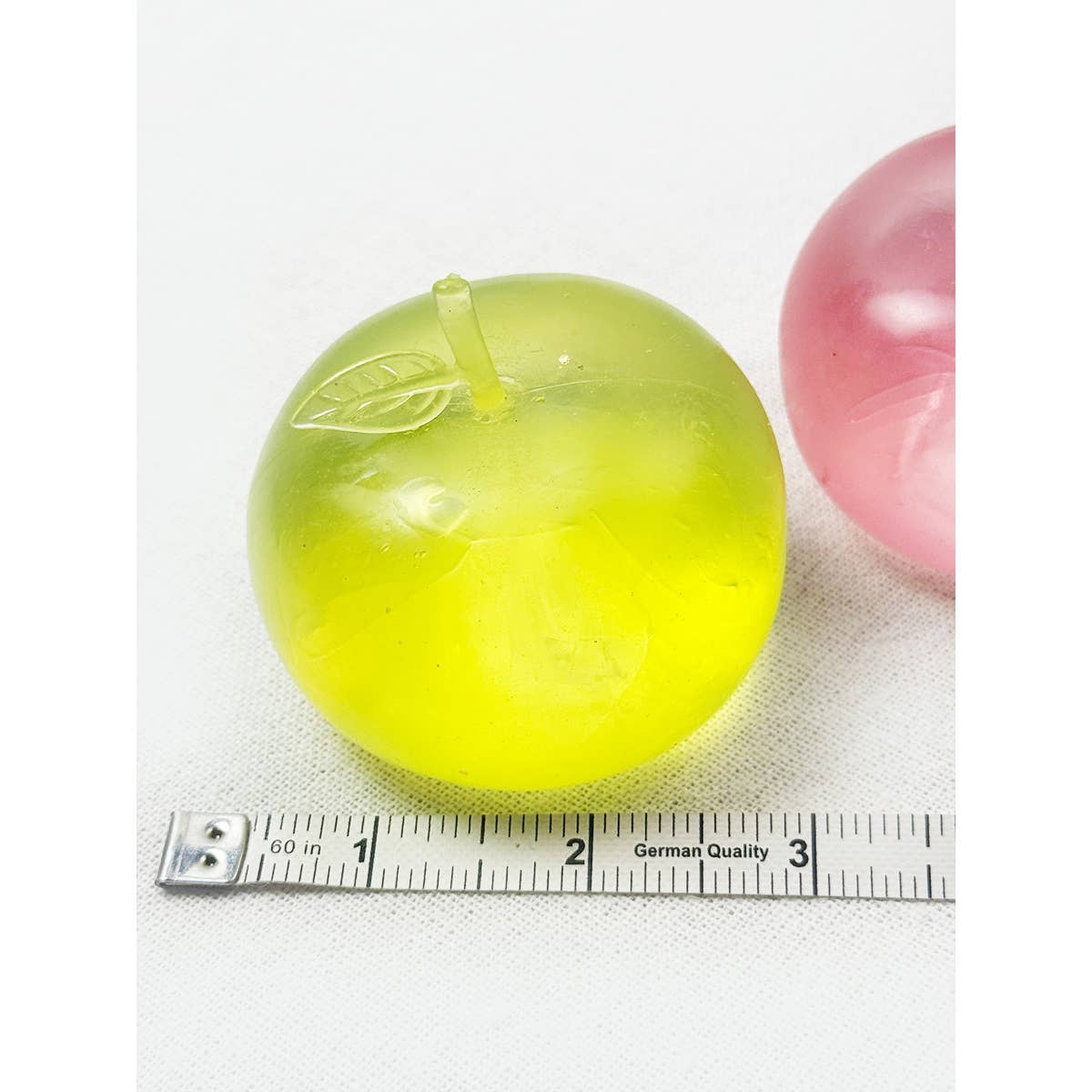 Slow-Rising Apple Squishy Stress Ball