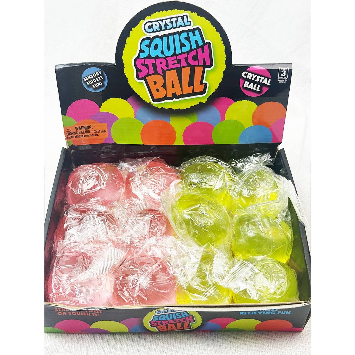 Slow-Rising Apple Squishy Stress Ball