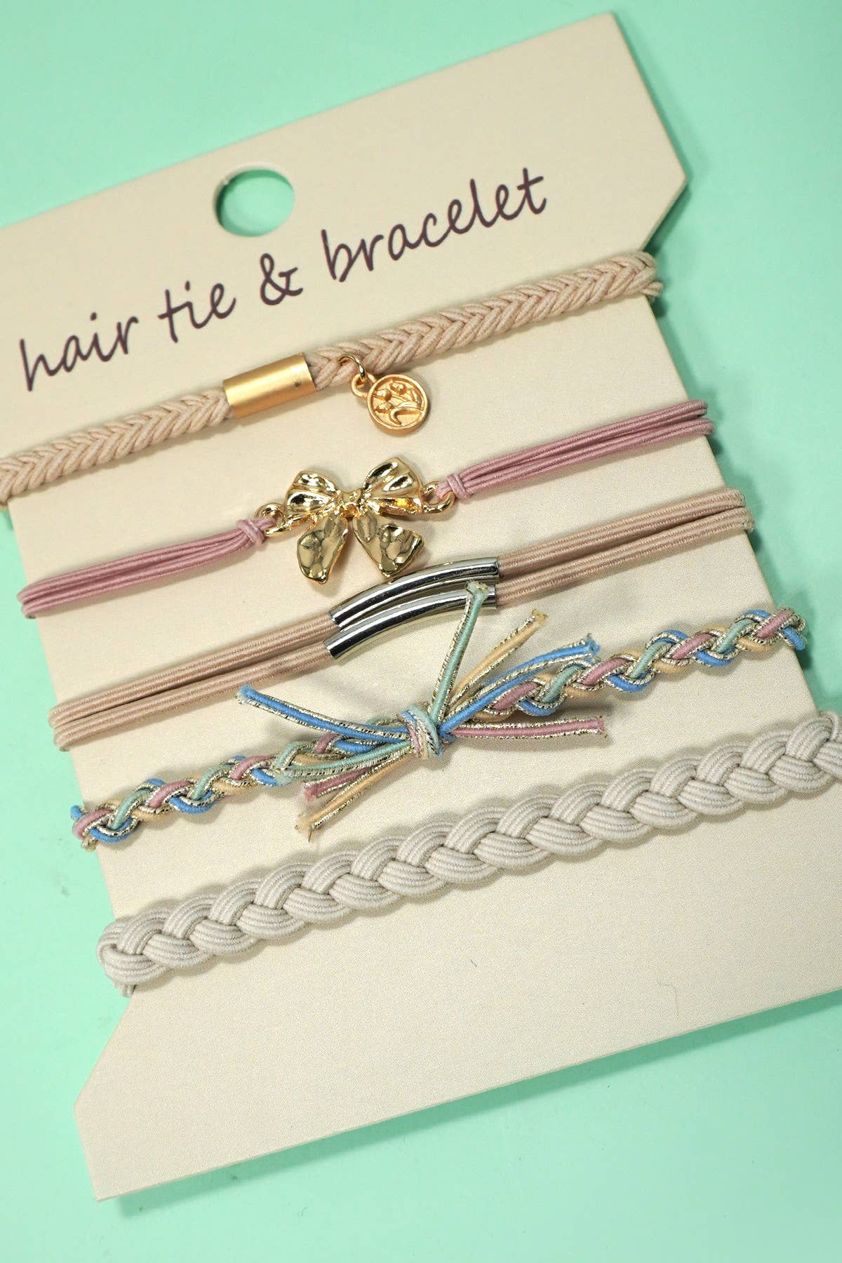 Boho Duo Hair Tie Bracelets – Fashion Meets Function