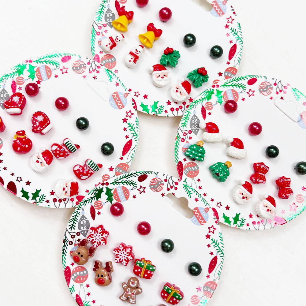 Christmas Theme Earring Set