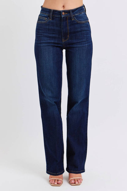 Judy Blue High-Waisted Straight Jeans