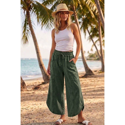 Tulip Mineral Wash Relaxed Pocket Pants