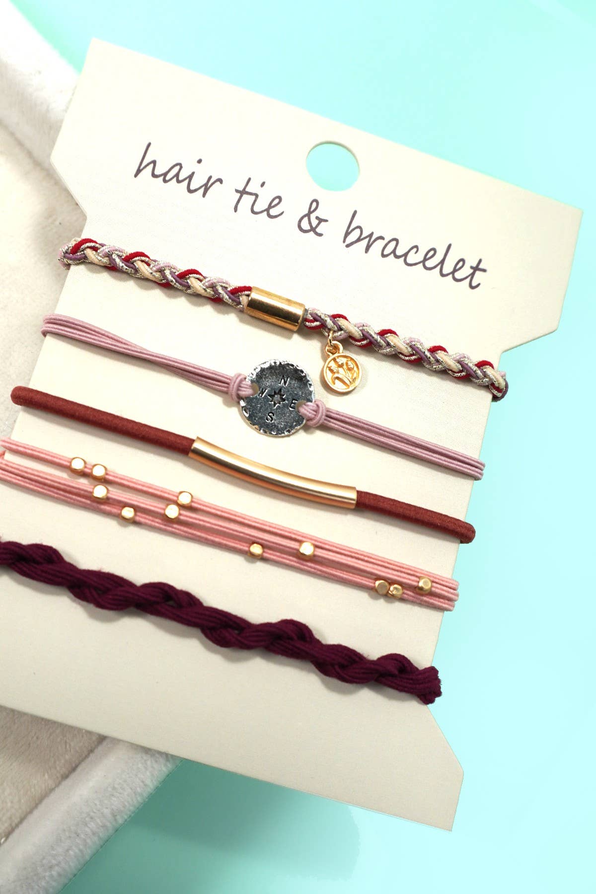 Boho Duo Hair Tie Bracelets – Fashion Meets Function