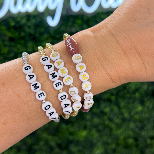 Red Game Day Bracelets &  Necklaces