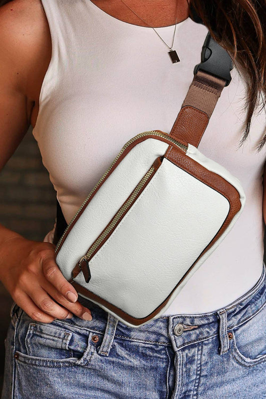 PU Leather Crossbody Bag