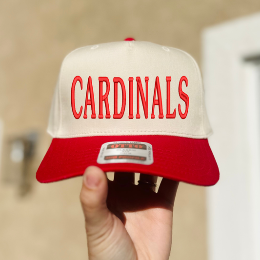 CARDINALS Embroidered Hat