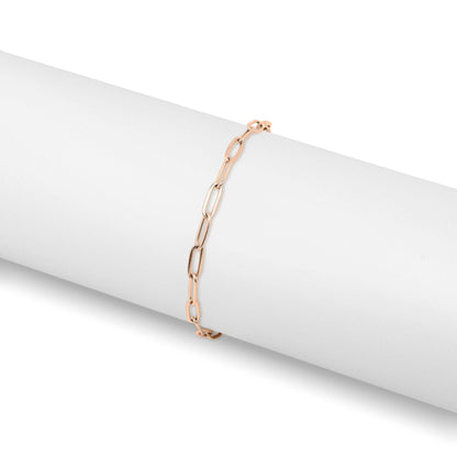 Paperclip Chain Anklet