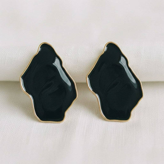 Geometric Inspired Drop Earrings with Elegant Touch