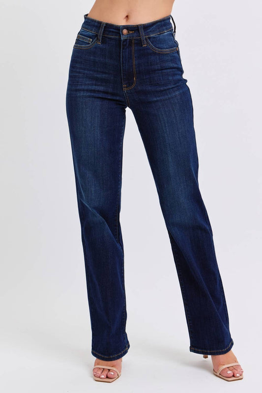 Judy Blue High-Waisted Straight Jeans