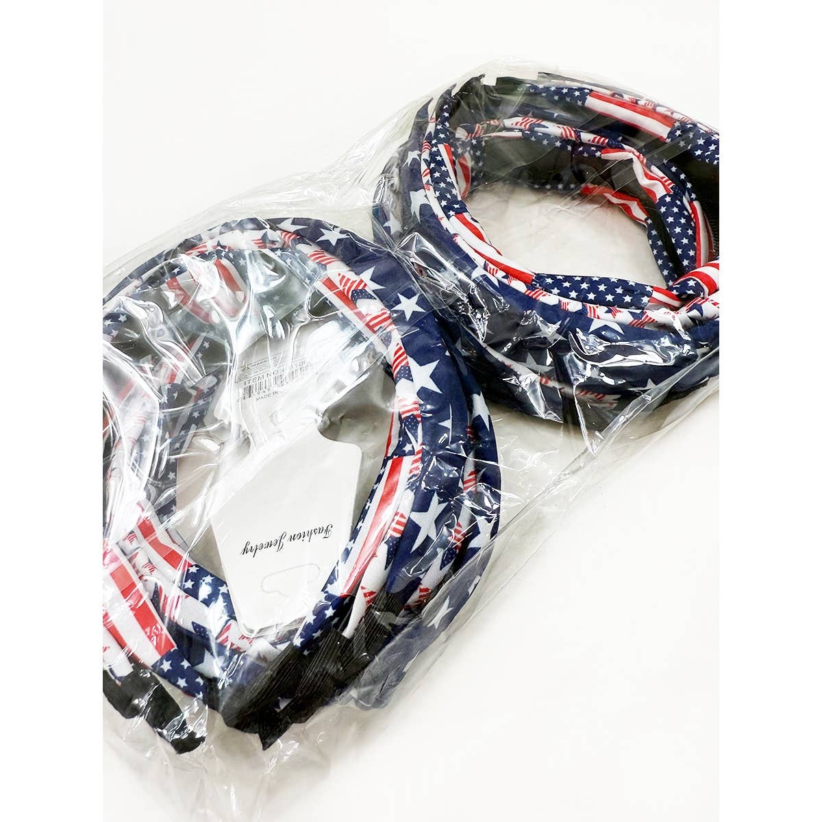 USA Flag American Patriotic Twisted  Headband
