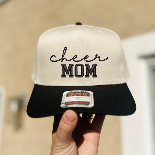Cheer Mom Embroidered Hat