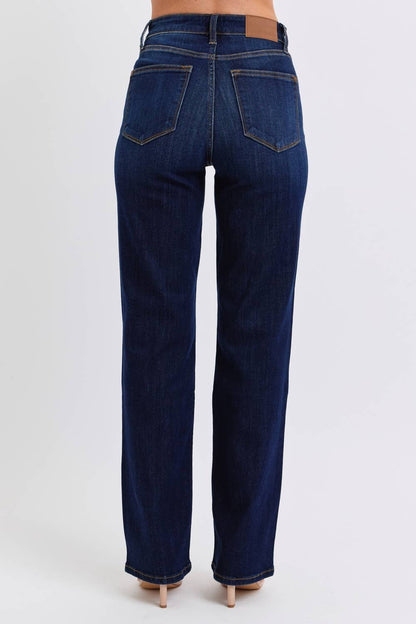 Judy Blue High-Waisted Straight Jeans