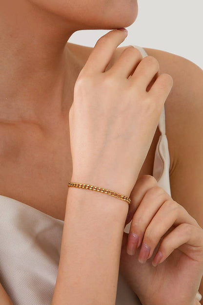 Stainless Steel Waterproof Tarnish-Free All Different Chain Bracelet