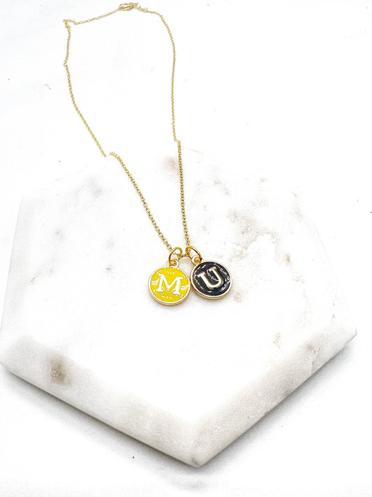 Mizzou Charm Necklace