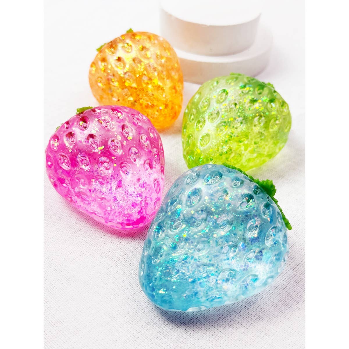 Strawberry Maltose Squishy Fidget Toy