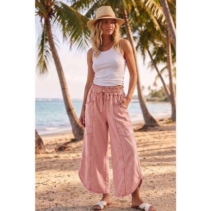 Tulip Mineral Wash Relaxed Pocket Pants