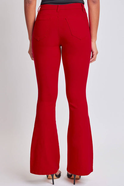 Hyperstretch High-Rise Flare Pants-Regular