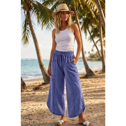 Tulip Mineral Wash Relaxed Pocket Pants