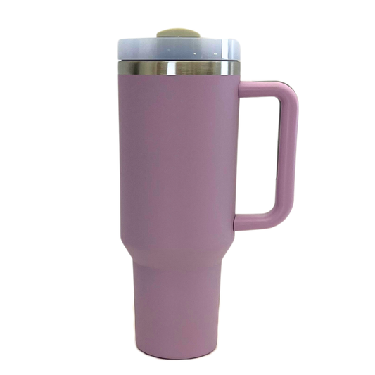 40 Oz. The We Will Be New Friends Handled Cup With Straw