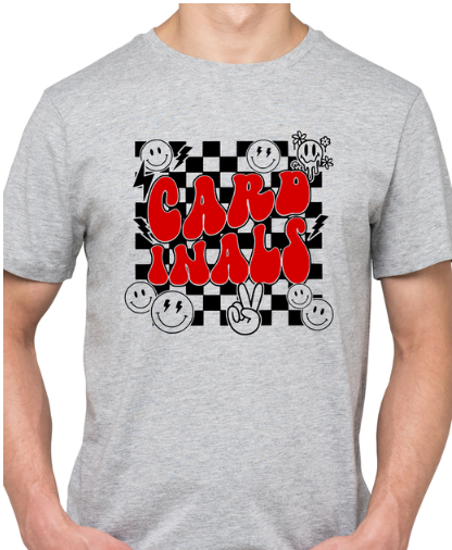 Cardinal Smiley T-Shirt